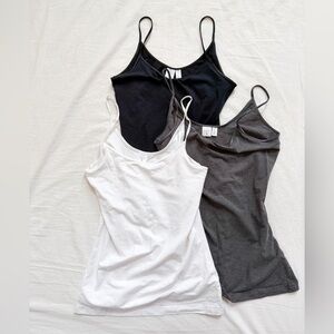 BP Black, White, and Gray Tank Tops